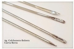 Aguja Colchonera-Bolsera Punta Recta-Curva 5"