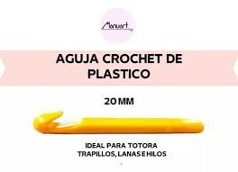 Aguja Crochet Plastica n°20.0