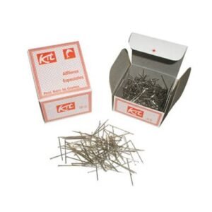 Alfiler Cabeza Hierro Niquelado Kit x 46 grs