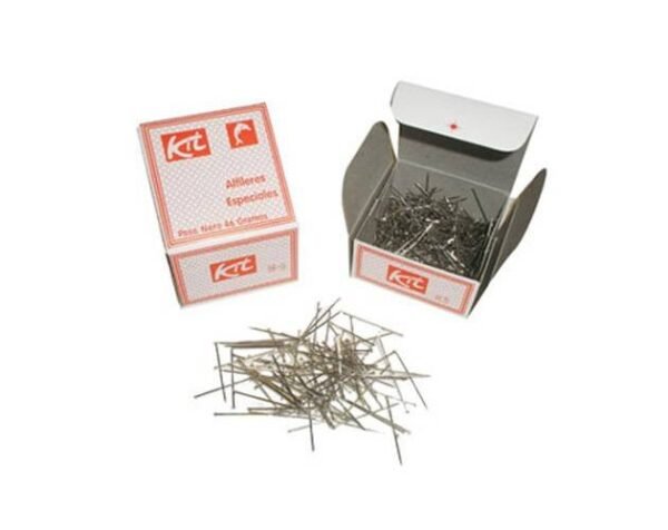 Alfiler Cabeza Hierro Niquelado Kit x 46 grs