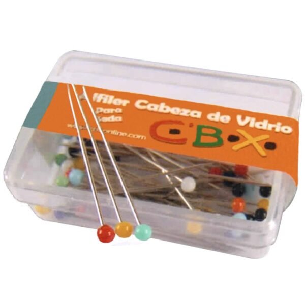 Alfiler Cabeza Vidrio CBX
