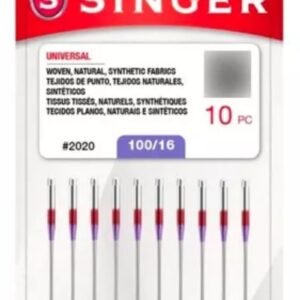 Aguja Maq Domestica Singer 2020 Punta Recta