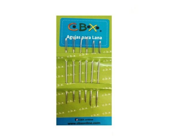Aguja P/Lana C/Punta CBX n°60