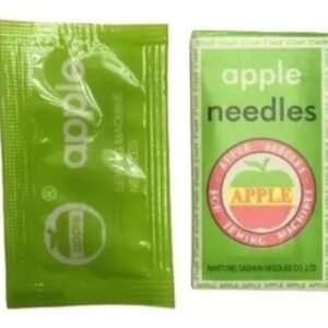 Aguja Maq Domestica Apple 15x1 - HA x 1 - Punta Recta