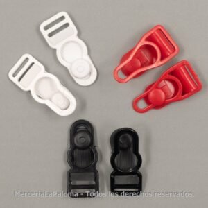 Broche Gancho Portaligas Plastico art P11