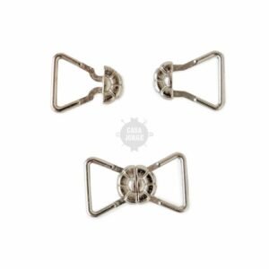 Broche Corsetero Metalico art ZB15 Flor