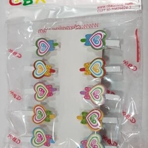 Broche Madera CBX C/Aplique x 35 mm - Estampado