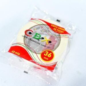 Cinta Adhesiva Papel CBX x 36 mm