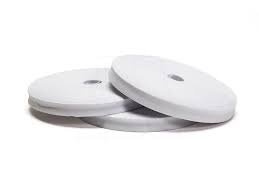 Cinta Bies Poplin 20 mm - Blanco