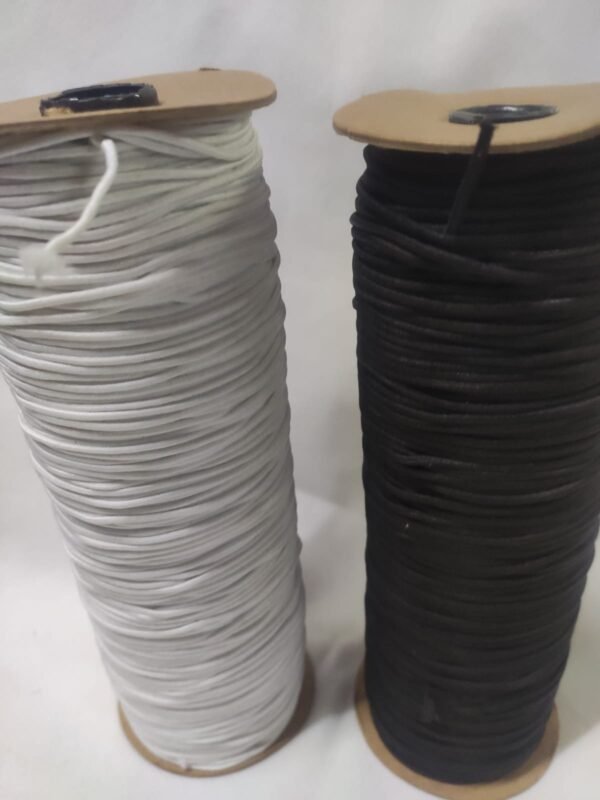 Cordon Elastico Pol 3.0 mm - Blanco