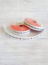 Cinta Fantasia Cordon de Oro With Love 10 mm