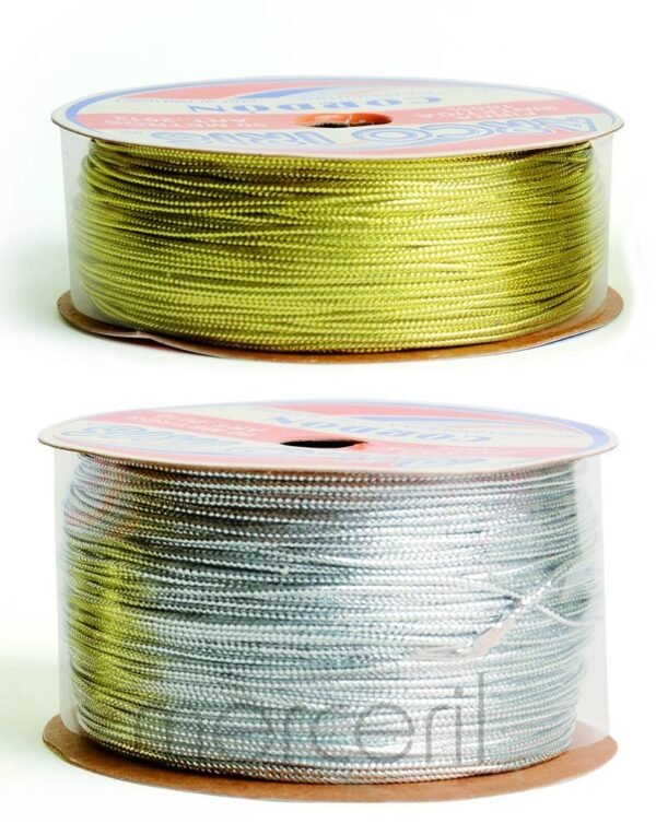 Cordon Lurex Arco Iris n°1 - Dorado - Platedo