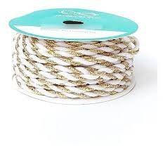 Cordon Lurex Cordon de Oro Metal Bicolor