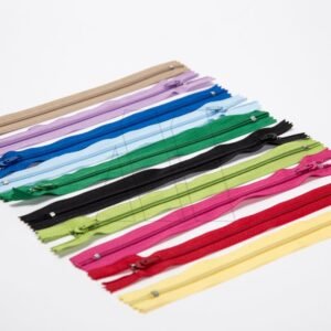 Cierre Diente Nylon Fijo 3 mm x 25 cm