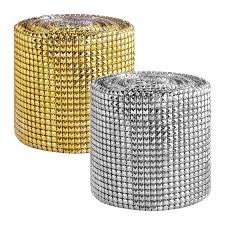 Falso Strass x 24 lineas - Dorado-Plateado