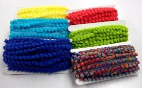 Galon Pompon FB art D34 (1132) - Rollo x 10 mts