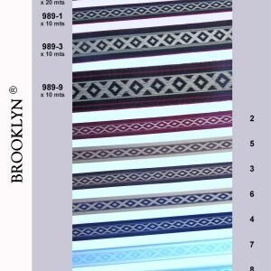 Galon Pampa Brooklyn 5 mm art 989.0