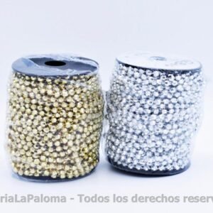 Perla Bola Inyectada 4 mm - Metalizada