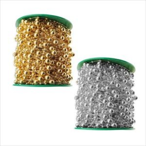 Perla Bola Inyectada 8 mm - Metalizada