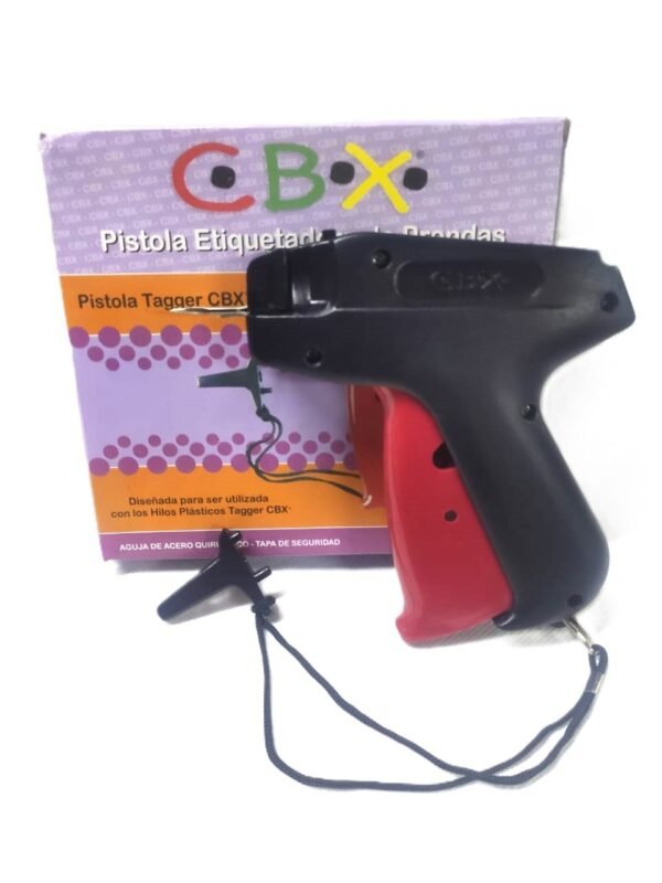 Pistola Etiquetadora Prendas CBX C/Tapa de Seguridad