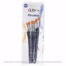 Pincel Eco Chato CBX n°1-2-3-4-5-6