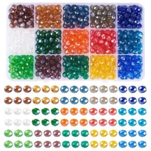 Perla Bola Facetada 8 mm - Perlada