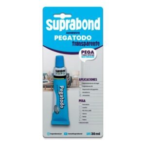Pegamento Suprabond Pegatodo Transparente - Pomo x 30 cc