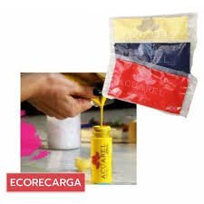 Pintura Acrilico Eco Carga Acuarel - Mate-Perlada-Fluo