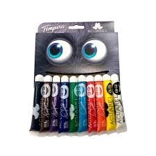 Tempera Acuarel - Pomo x 9 grs - Colores Surtidos