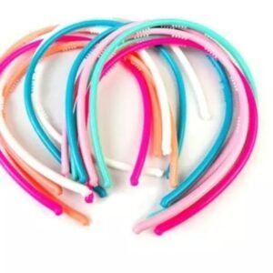 Vincha Plastica Chata 0.8 mm