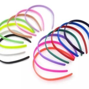 Vincha Plastica Chata 10 mm